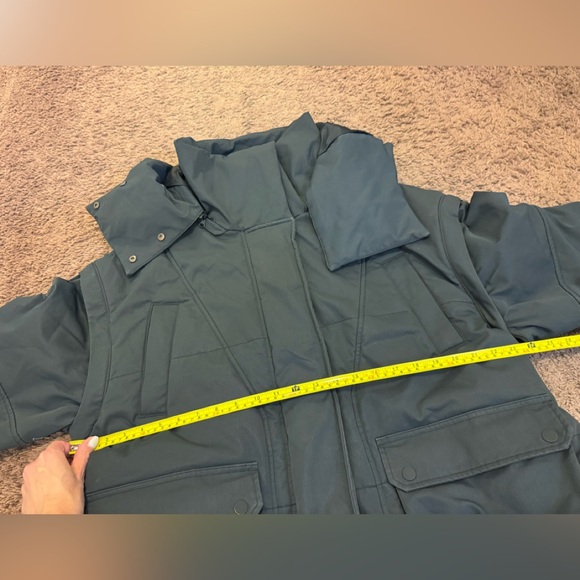 Nike Women's Jordan 23 Engineered Parka Oversized Fit Black 2-in-1 M $375 - Picture 8 of 13